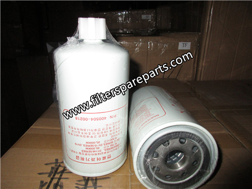 400504-00218 Doosan Fuel/Water Separator - Click Image to Close